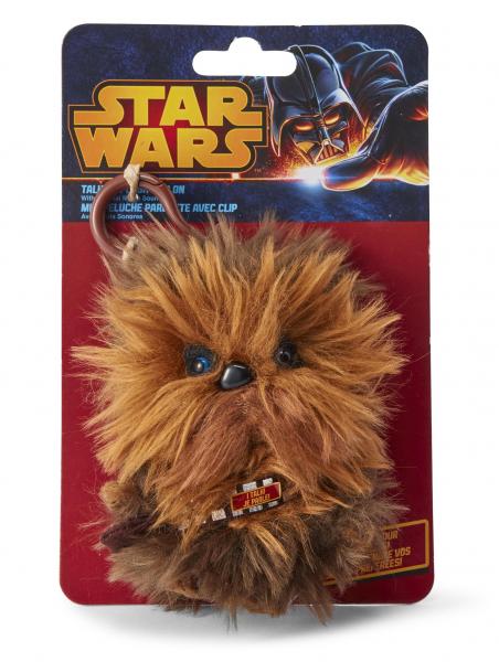 Star Wars Chewbacca 4" Talking Plush Clip On picture