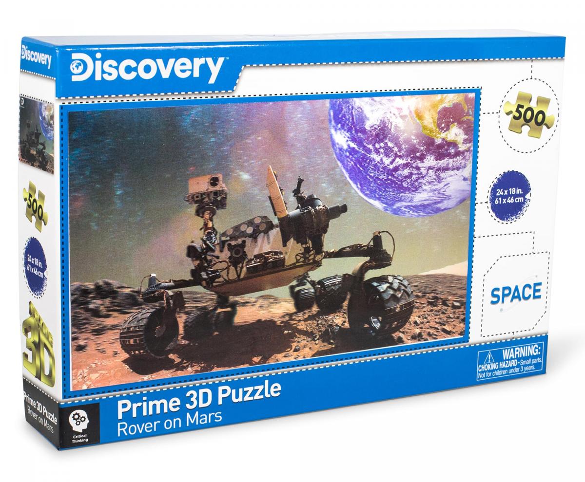 National Geographic Mars Rover 500 Piece 3D Jigsaw Puzzle picture