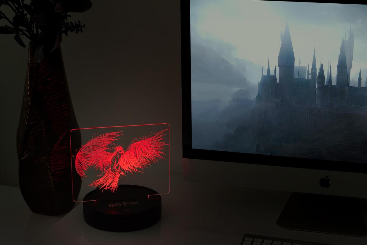 Harry Potter Acrylic LED Light Set Dumbledore Snape Patronus picture