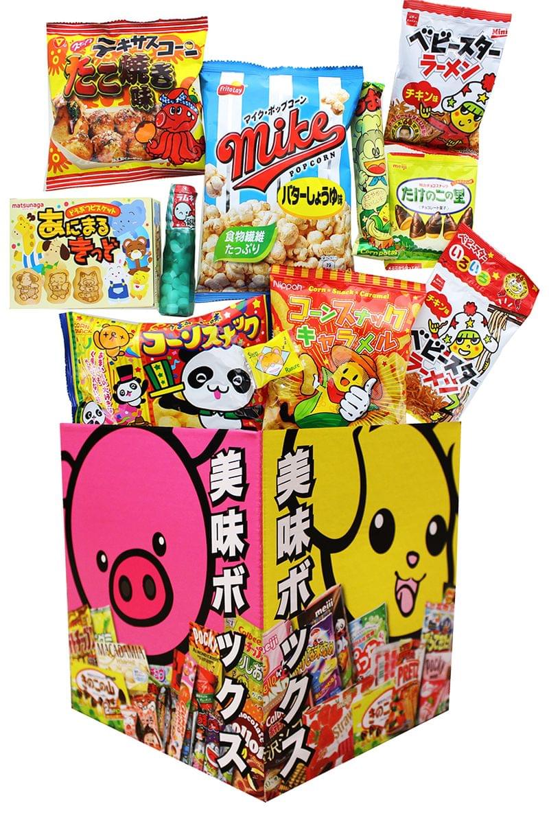 Japanese LookSee Collector's Box w/ Assorted Snacks picture