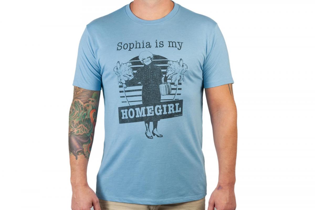 Golden Girls Sophia Homegirl Mens Light Blue T-Shirt | XXL picture