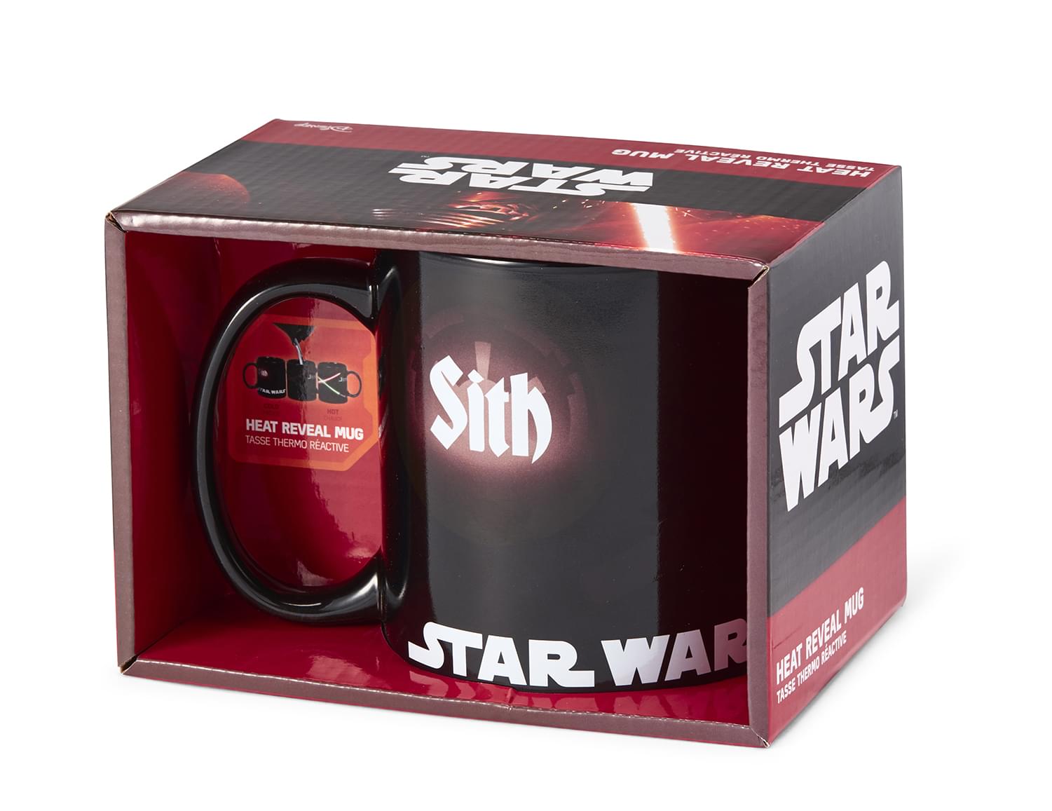 Star Wars Jedi/ Sith 20oz Heat Reveal Ceramic Coffee Mug picture