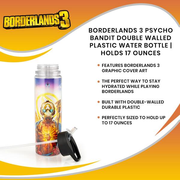 Borderlands 3 Psycho Bandit 17oz Double Wall Water Bottle picture