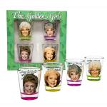 Golden Girls Shot Glasses, Set of 4