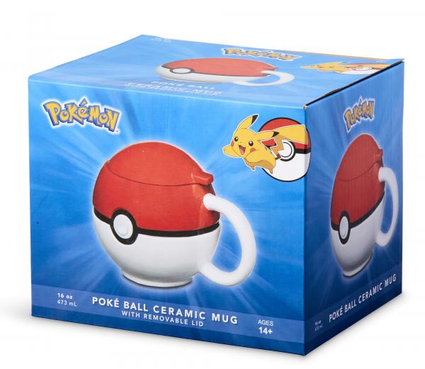 Pokemon Pokeball Mug with Lid picture