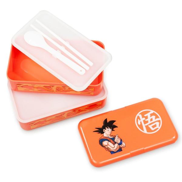 Dragon Ball Z Goku Bento Box w/ Chopsticks & Spoon picture