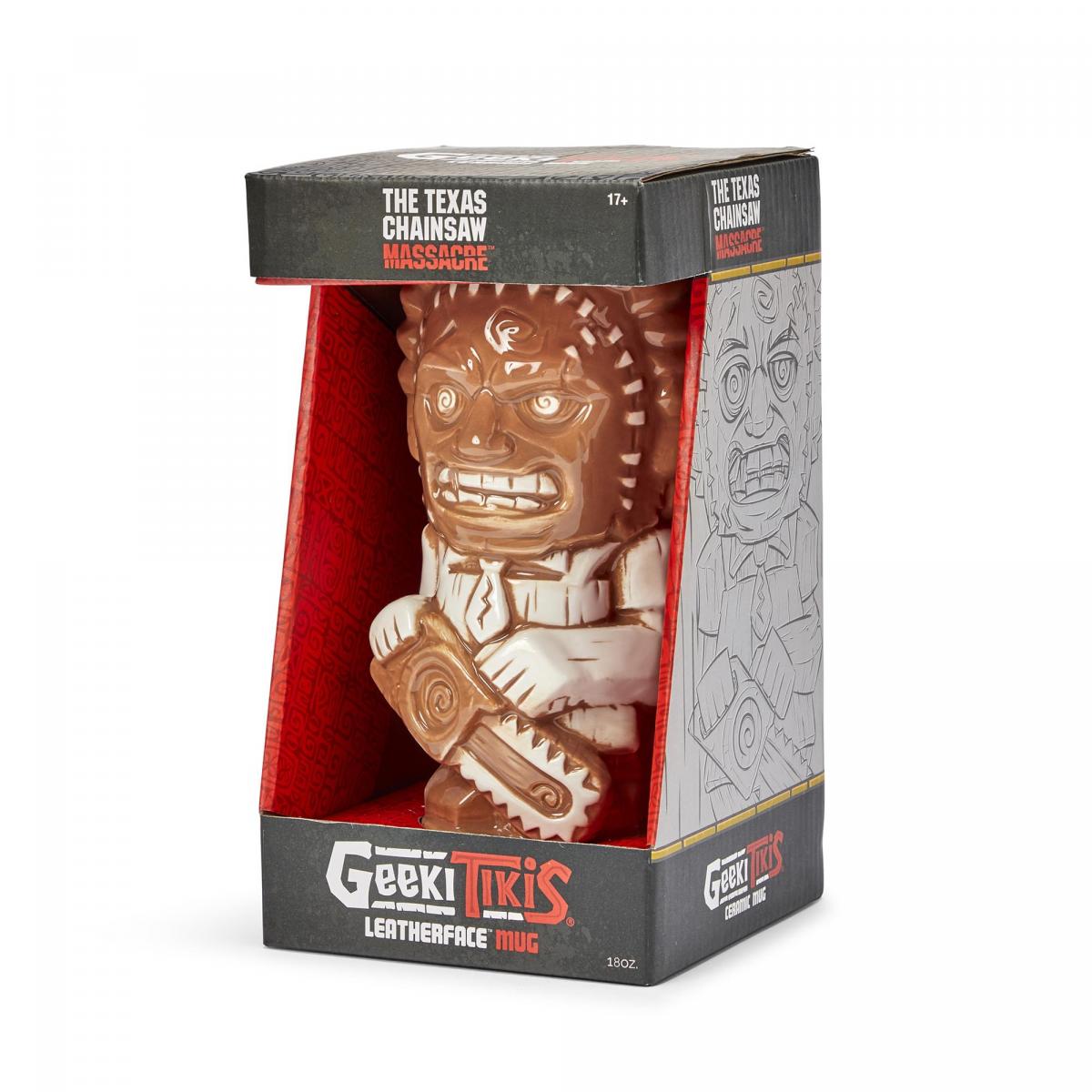 Geeki Tikis Texas Chainsaw Massacre Leatherface Ceramic Mug | Holds 26 Ounces picture
