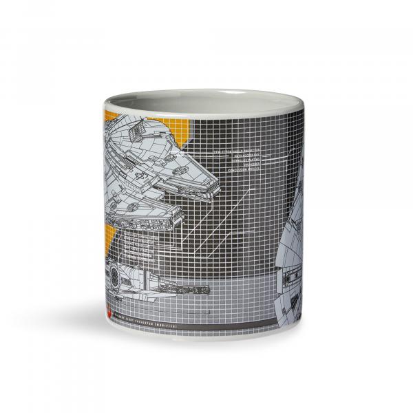 Star Wars Millennium Falcon Tech 20oz Ceramic Mug picture
