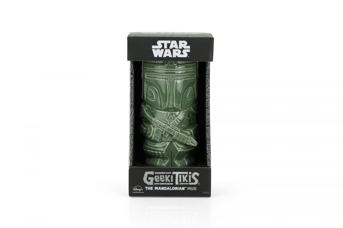Star Wars The Mandalorian 20oz Ceramic Geeki Tiki Mug | Mando picture