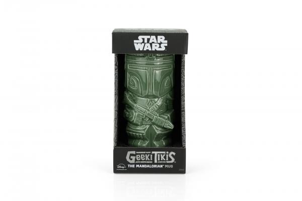 Star Wars The Mandalorian 20oz Ceramic Geeki Tiki Mug | Mando picture