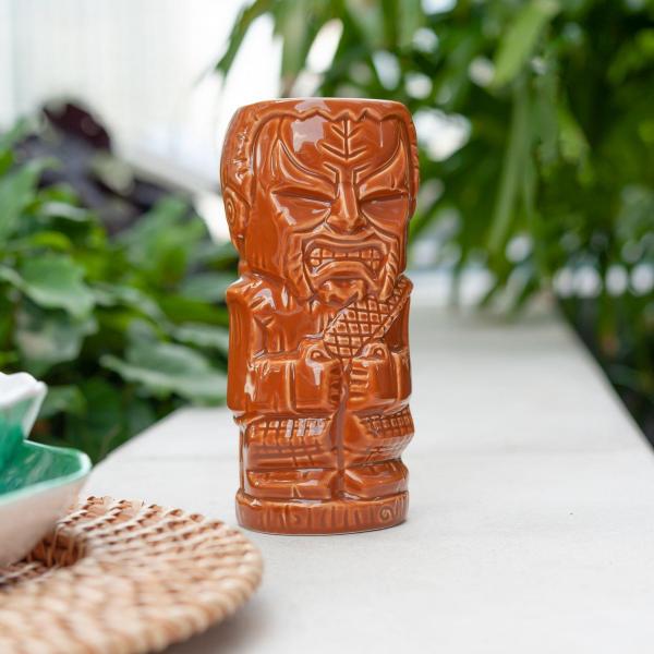 Geeki Tikis Star Trek: The Original Series Klingon Ceramic Mug | Holds 16 Ounces picture
