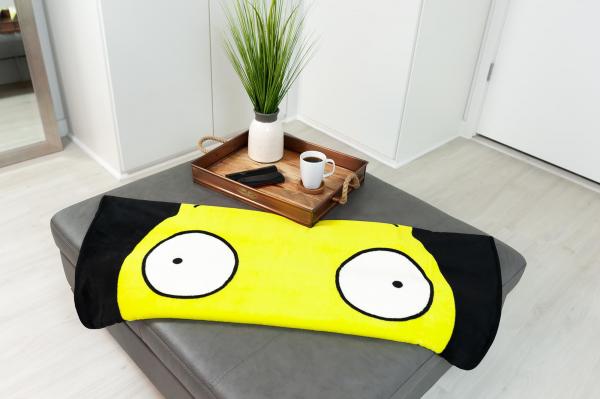 Bobs Burgers Kuchi Kopi Fleece 45x60 Blanket picture