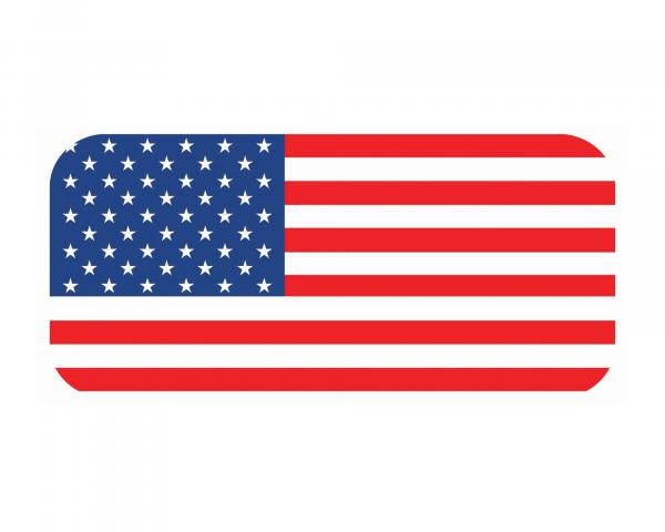 American Flag 64 x 32 Inch Car Sunshade picture