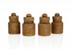 Harry Potter Hogwarts Houses Ceramic Storage Jars - Set of 4