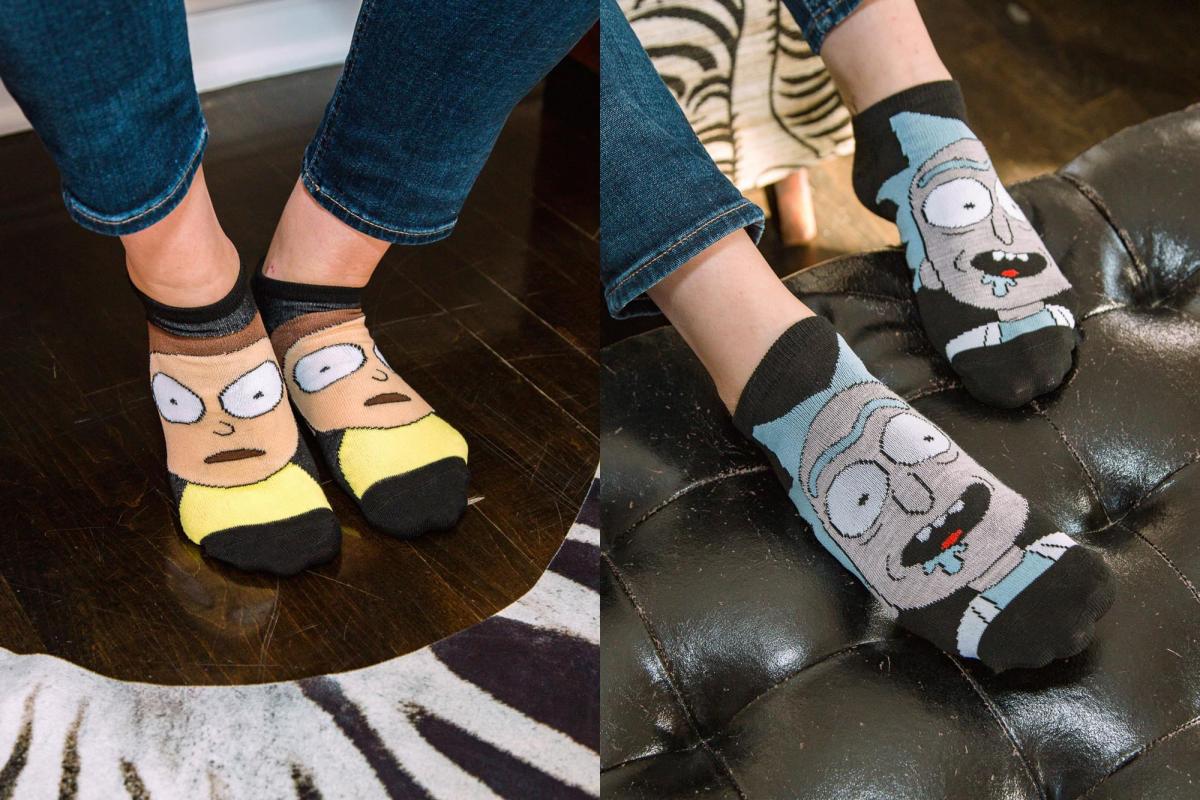 Rick & Morty Low-Cut Unisex Ankle Socks | 5 Pairs picture