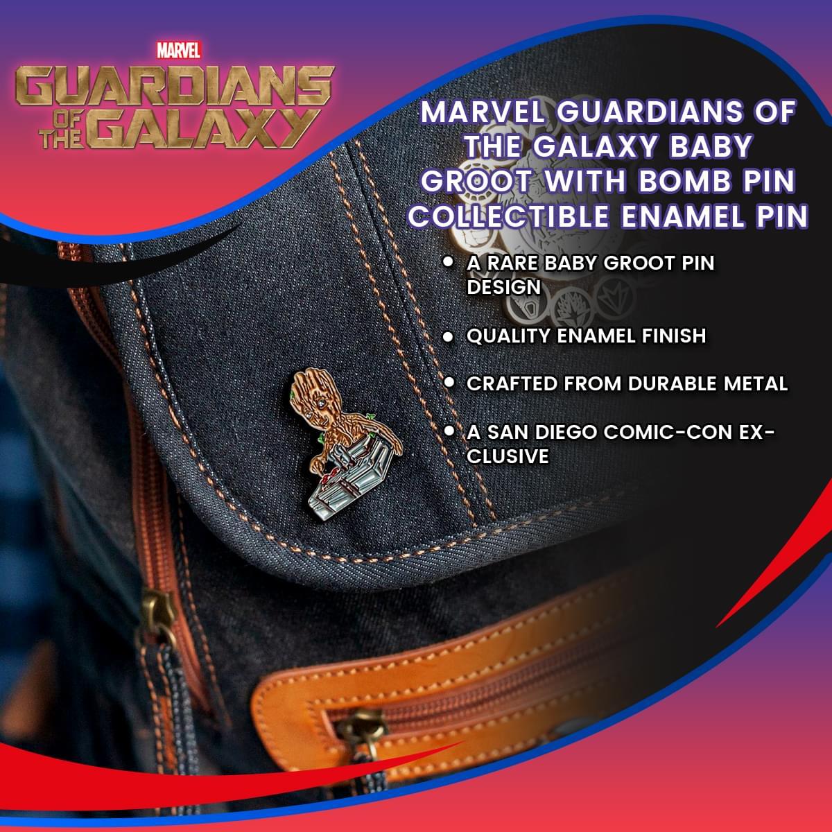 Guardians of the Galaxy Baby Groot Pin, Toynk EX picture