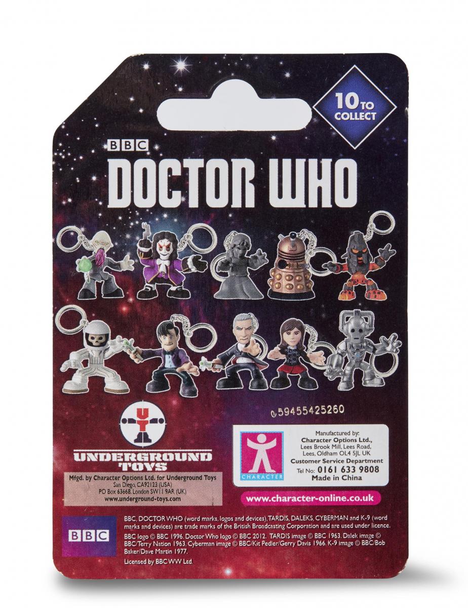 Doctor Who: Blind Boxed Time Squad Keychain picture