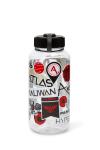 Borderlands Manufacturer Logos 32oz Plastic Water Bottle