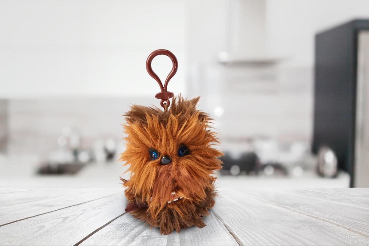 Star Wars Chewbacca 4" Talking Plush Clip On picture