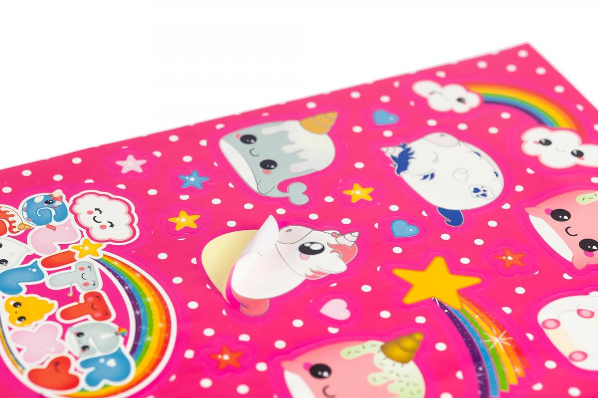 Glitter Galaxy Sticker Friends Sheet Wave 2 picture