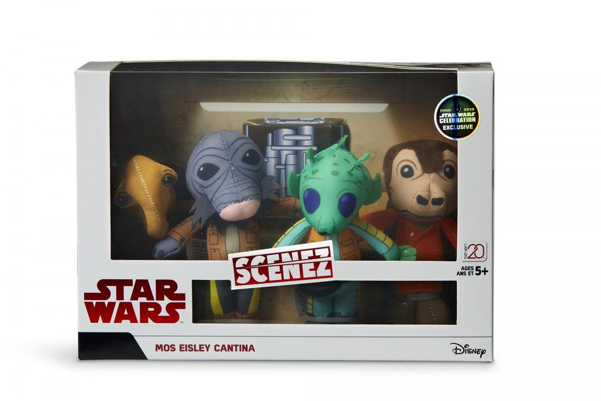 Star Wars Exclusive Cantina Villains Plush 4 Pack picture