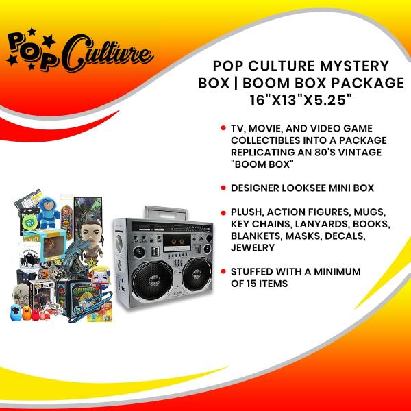 Boom Box 16"x13"x5.25" Pop Culture Mystery Box picture
