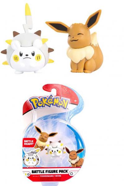 Pokemon 2 Inch Battle Figure Pack | Eevee vs. Togedemaru picture