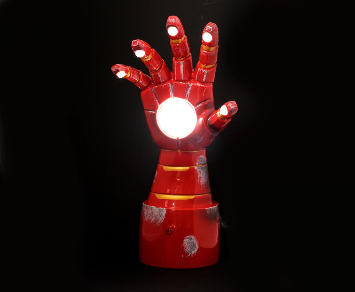 Marvel Iron Man Gauntlet 14 Inch LED Collectible Lamp picture