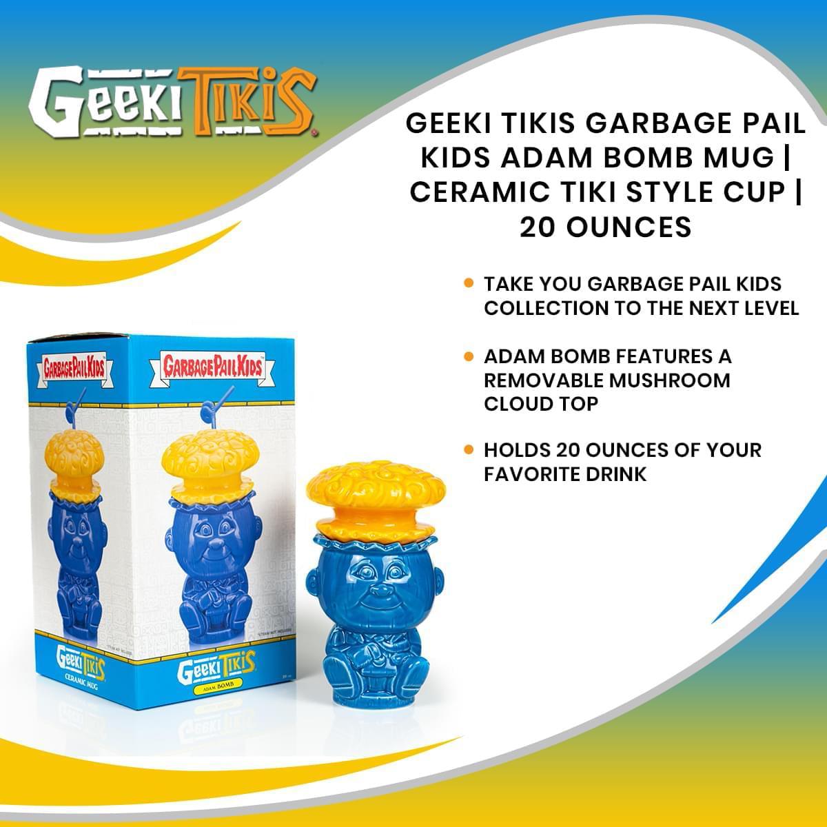 Garbage Pail Kids Aloha Adam 20oz Geeki Tikis Ceramic Mug picture