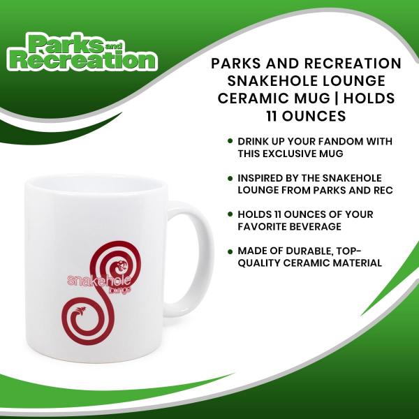 Parks and Rec Snakehole Lounge 11 Ounce Mug picture