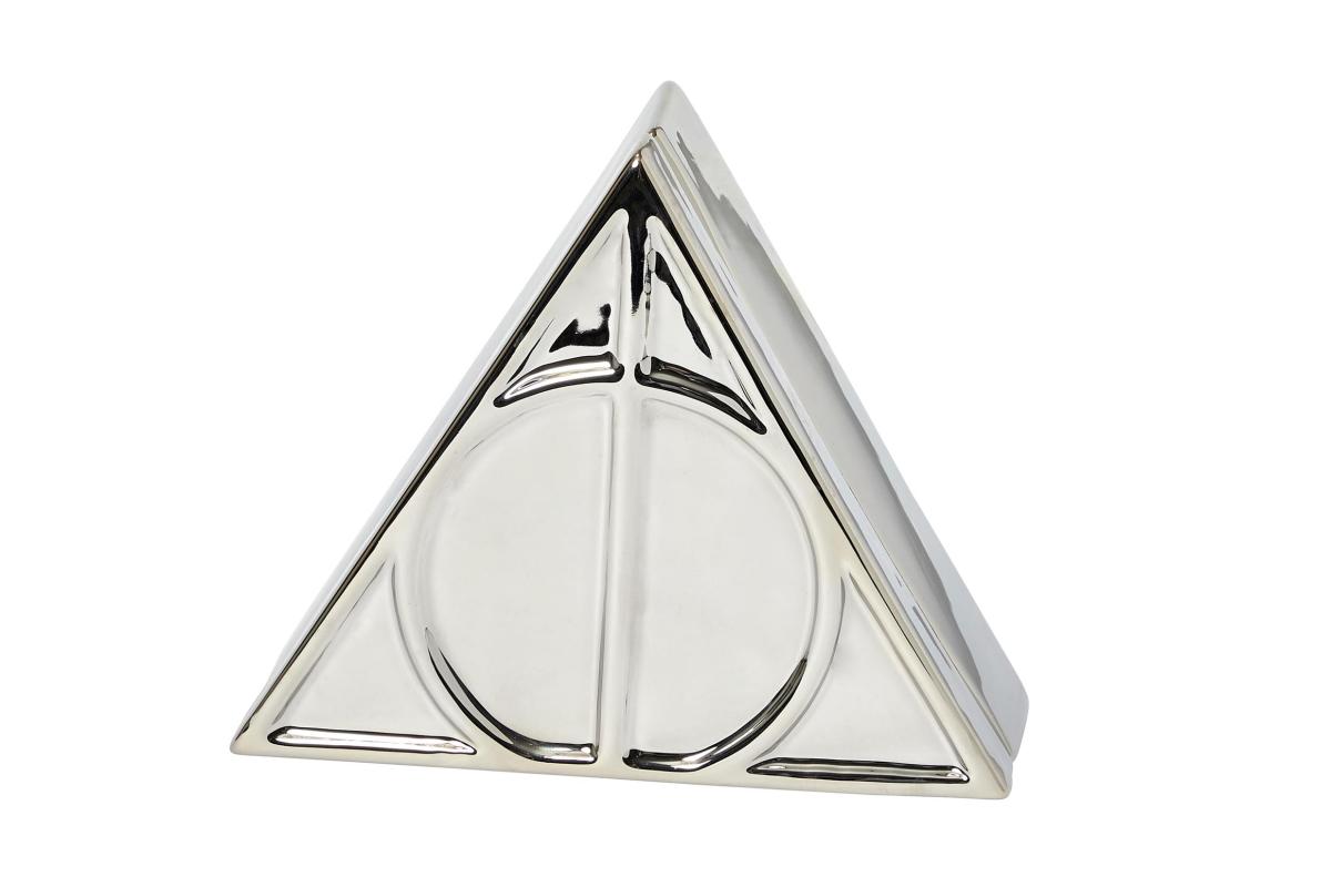 Harry Potter Deathly Hallows Silver Electroplate Storage Jar picture