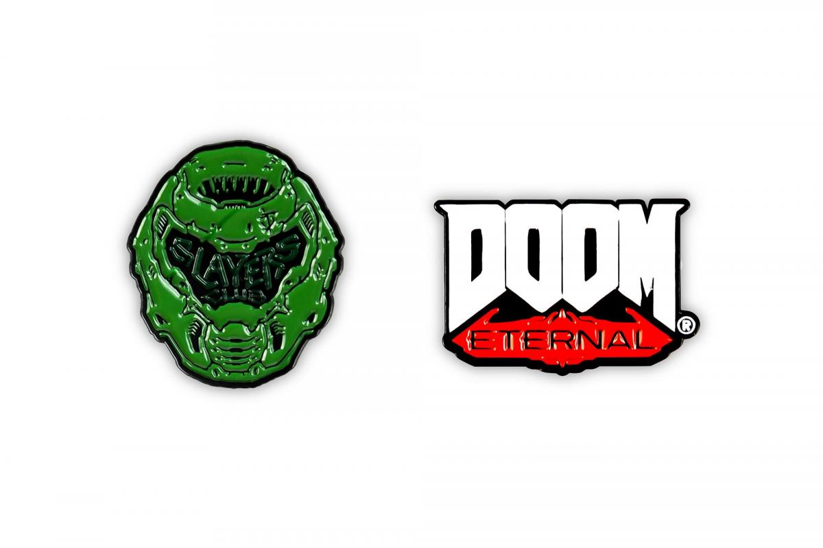 DOOM Eternal Exclusive Enamel Collector Pin Set picture