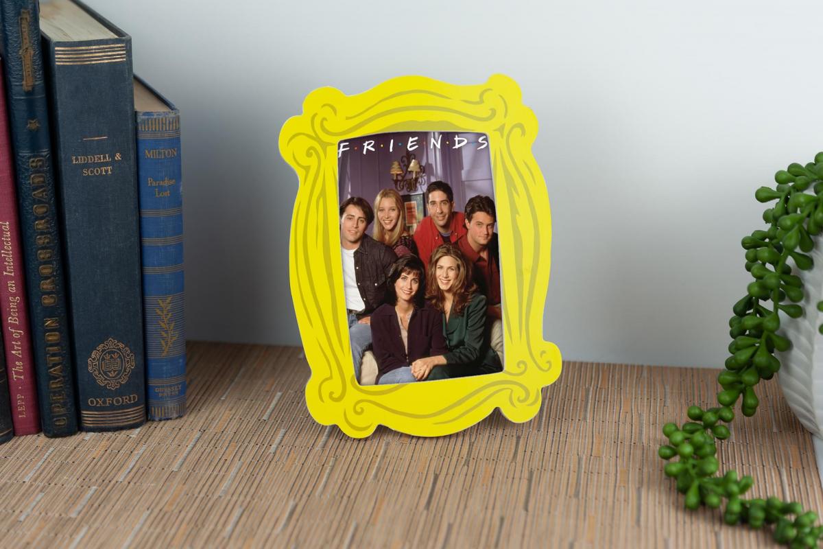 Friends Yellow Peephole 8 x 6 Inch Photo Frame picture