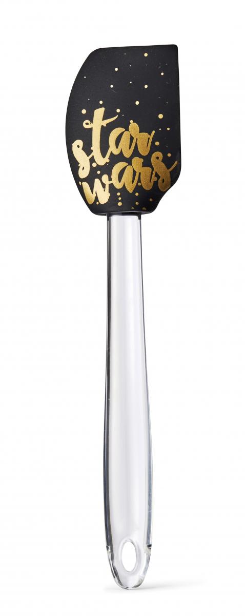 Star Wars Black/Gold Text 11 Inch Silicone Spatula picture