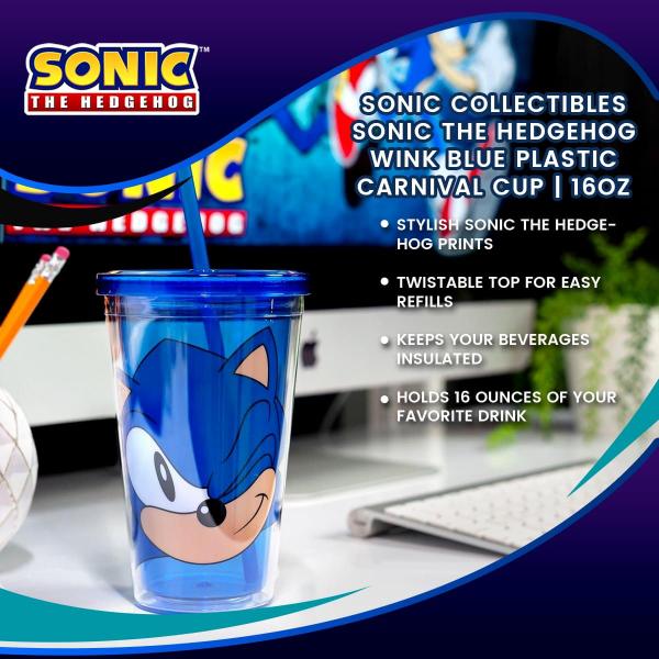 Sonic the Hedgehog Wink 16oz Carnival Cup picture