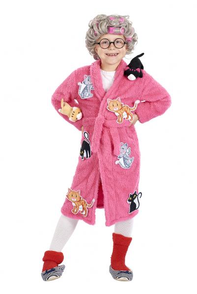 Crazy Cat Lady Child Costume | One Size Fits Up to Size 10