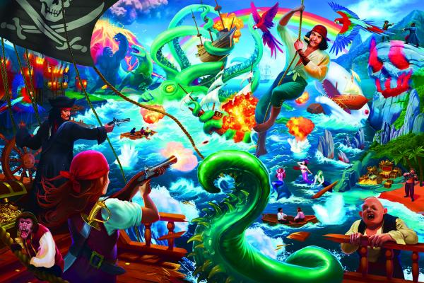 A Pirate's Life for Me! Adventure Puzzle | 1000 Piece Jigsaw Puzzle