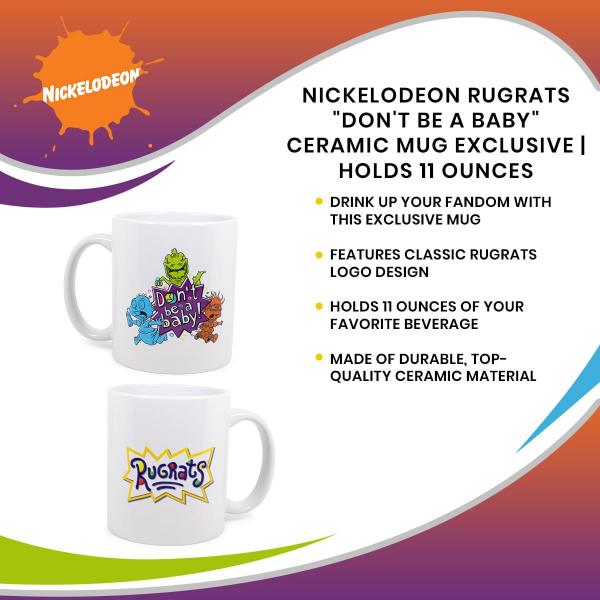 Nickelodeon Rugrats Logo 11 Ounce Ceramic Mug picture
