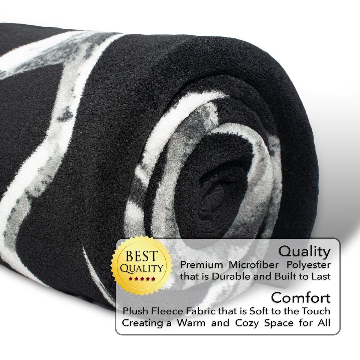Skyrim Dragon Emblem 45" x 60" Throw Blanket picture