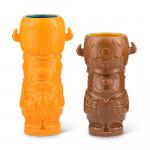 The Flintstones Fred & Barney 28oz Geeki Tiki Mug Set