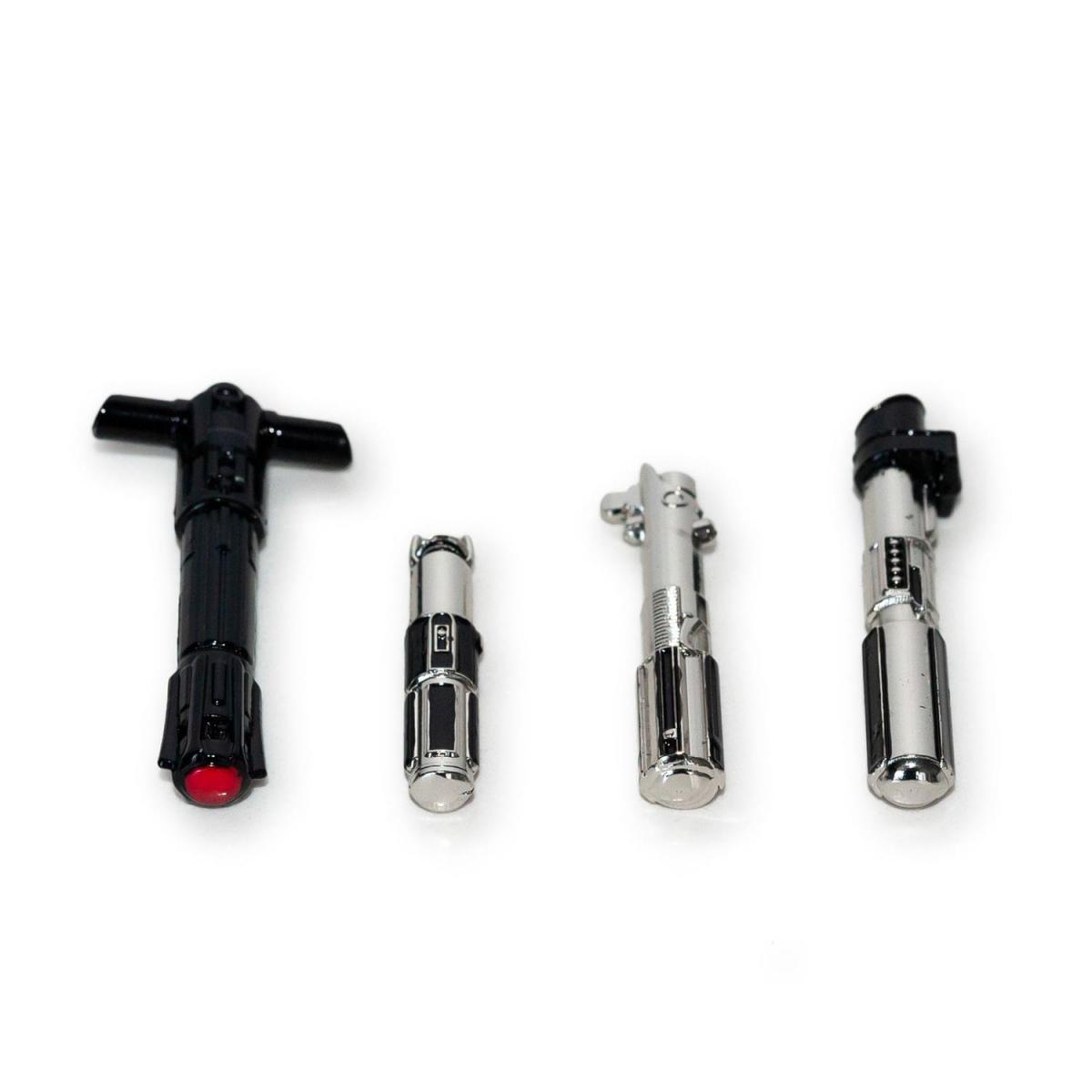 Star Wars Exclusive 4 Piece 3D Lightsaber Pin Set picture