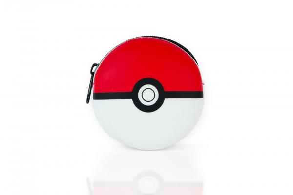 Pokemon Pokeball Silicon Zippered Coin Pouch picture
