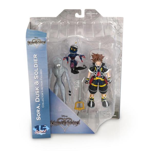 Kingdom Hearts Select Figure Set - Sora/ Dusk/ Soldier picture