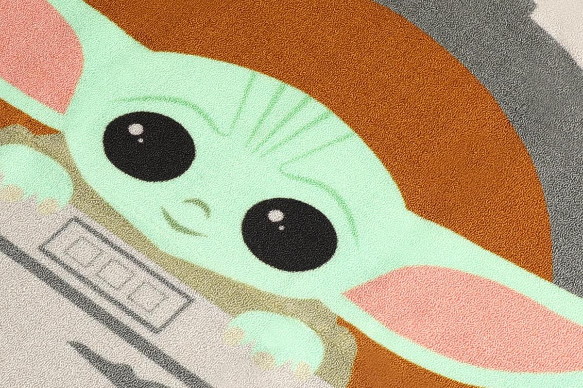 Star Wars The Mandalorian The Child 39 Inch Round Area Rug picture