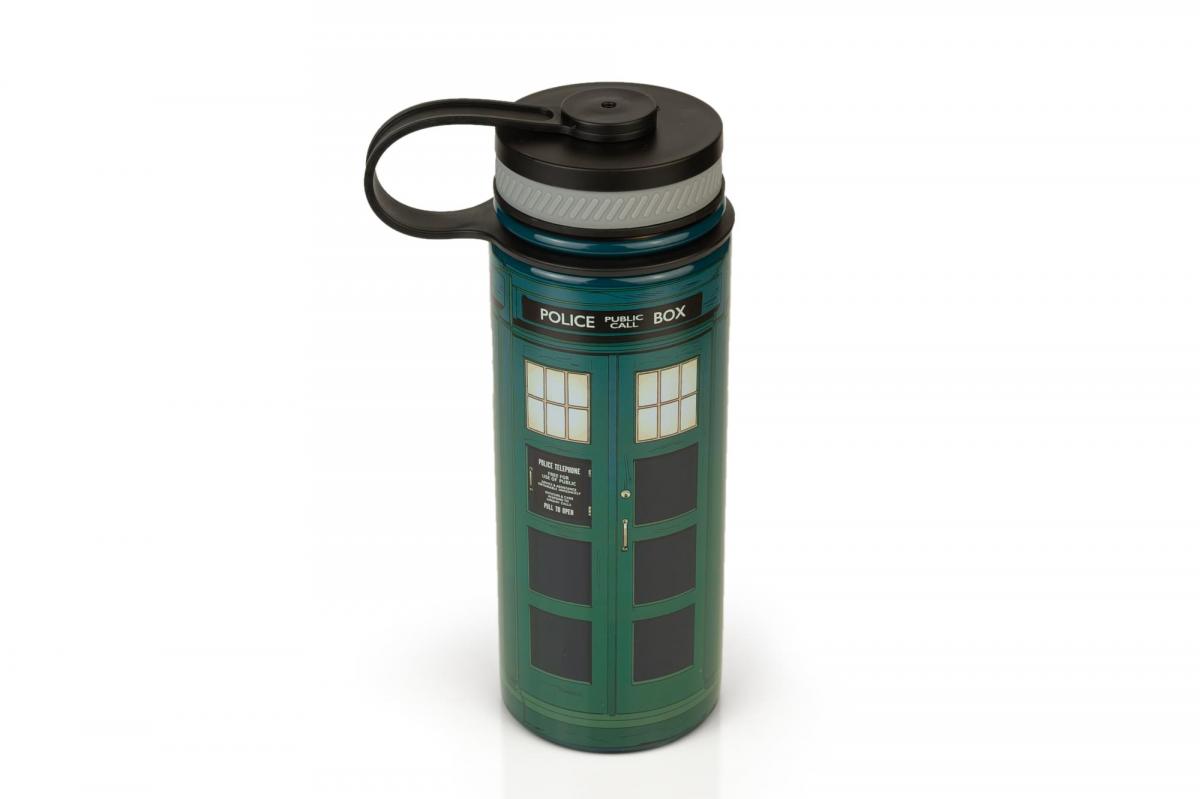 Doctor Who 13th Doctor TARDIS Stainless Steel Water Bottle picture