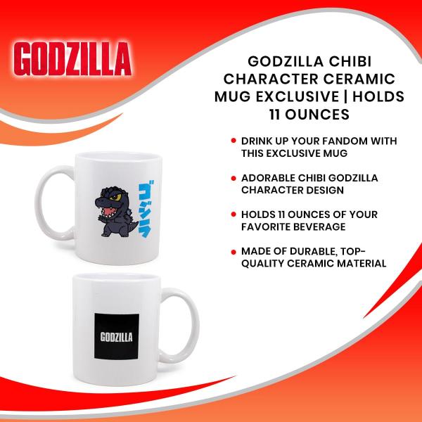 Godzilla Chibi Godzilla 11 Ounce Ceramic Mug picture