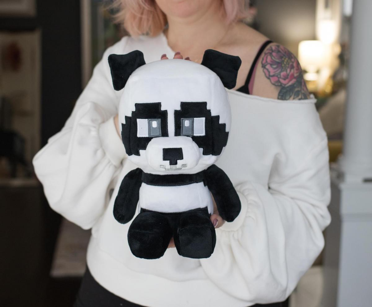 Minecraft Adventure Series 8.75 Inch Panda Plush picture