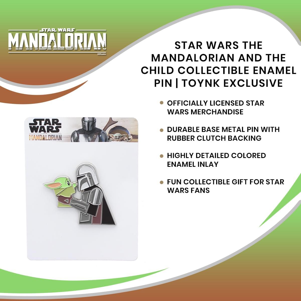 Star Wars The Mandalorian and Child Collectible Enamel Pin picture