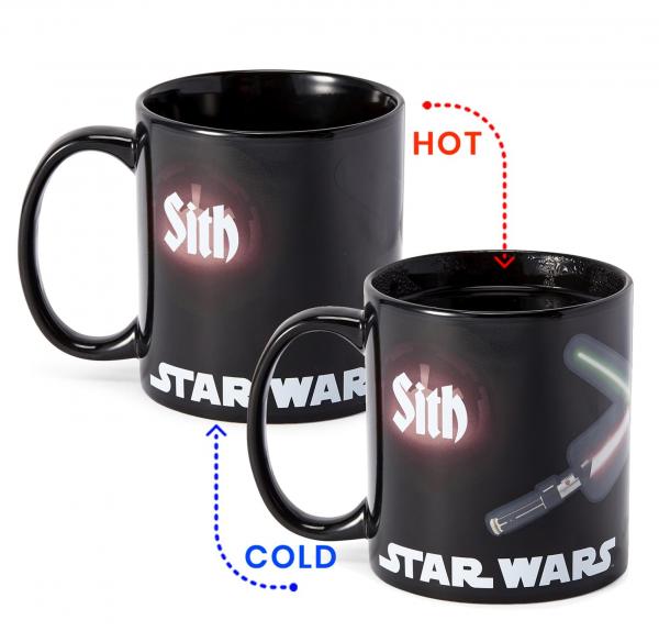 Star Wars Jedi/ Sith 20oz Heat Reveal Ceramic Coffee Mug