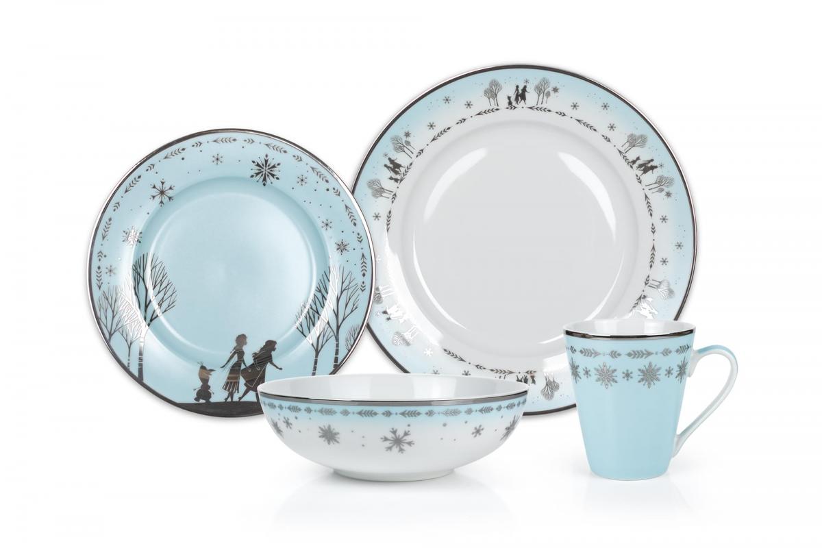 Frozen 2 Themed 16 Piece Ceramic Dinnerware Set picture